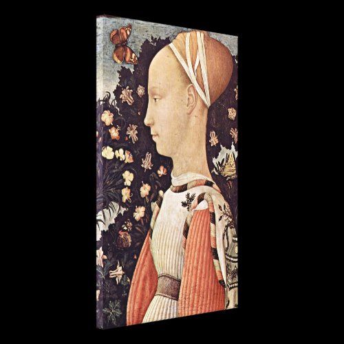 Pisanello - Princess Ginevra Gallery Wrap Canvas