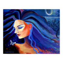 Piscean Moon - Print