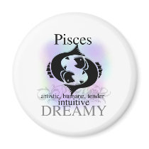 Pisces About You Magnets