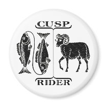 Pisces/Aries Refrigerator Magnet