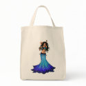 Pisces Belly Dancer Art bags