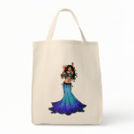 Pisces Belly Dancer Art Canvas Bag