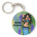 Pisces Belly Dancer Key Chain keychains by LacyChenault Pisces Belly Dancer Key Chain keychains