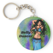 Pisces Belly Dancer Key Chain keychains
