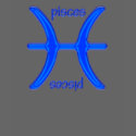 Pisces Blue Symbol Shirt