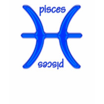 Pisces Blue Symbol Shirt