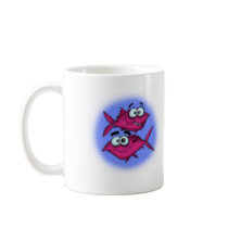 pisces cartoon mugs