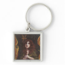 Pisces Decorative Figure Design Keychain