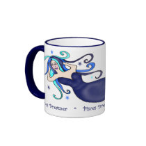 Pisces Dreamer Mug by Victoreeah Pisces Dreamer Mug