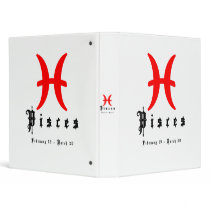 Pisces, February 19 - March 20 binders by ab_photodesigner Pisces, February 19 - March 20 binders