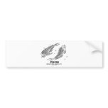 Pisces (February 19th - March 20th) Bumper Sticker