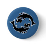 Pisces Fish Button