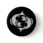 Pisces Fish Zodiac Button