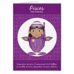 Pisces Girl Horoscope Card