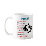 Pisces Horoscope Zodiac Sign Coffee Mugs