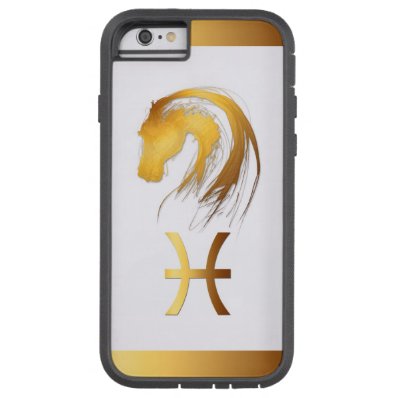 Pisces Horse Chinese and Western Astrology Tough Xtreme iPhone 6 Case