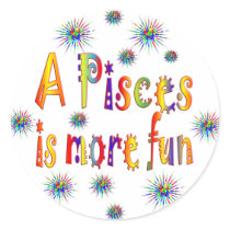 Pisces is Fun stickers by TLArnold3 Pisces is Fun stickers