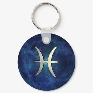 Pisces keychain