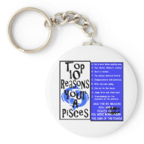 Pisces Keychain