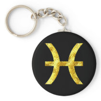 pisces-lucky-black-gold-keychain