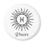 Pisces Refrigerator Magnet