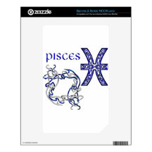 Pisces NOOK Color Decals