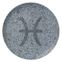 pisces party plate