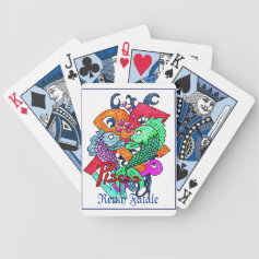 Pisces playing cards