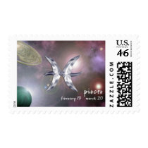Pisces Postage Stamp