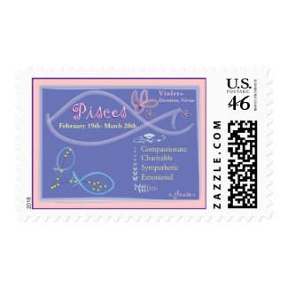 Pisces Postage Stamps