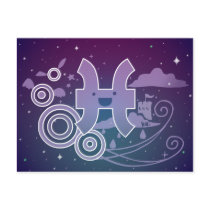 Pisces postcards