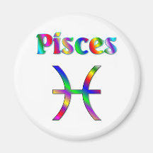 Pisces Rainbow Magnet