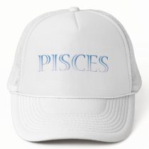 Pisces Sign Hat by PIscesStuff Pisces Sign Hat