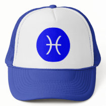 Pisces Symbol hats by artberry Pisces Symbol hats