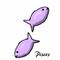 Pisces T-Shirt by Rajee1 Pisces T-Shirt