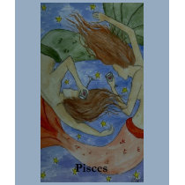 Pisces Tarot Card Shirt by TheMermaidQueen Pisces Tarot Card Shirt
