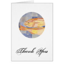 Pisces Thank You Card cards
