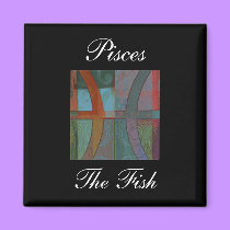 Pisces, The Fish - magnet magnets