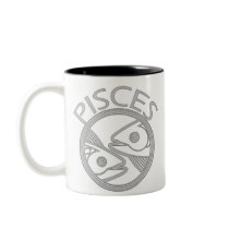 Pisces the Fish mugs by horoscope_signs Pisces the Fish mugs