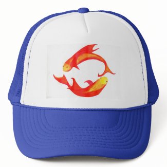 'Pisces' Trucker Hat hat