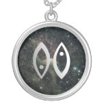 Pisces Universe Star Sign Sterling Silver Jewelry necklaces
