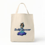 Pisces Vintage Belly Dancer Canvas Bag