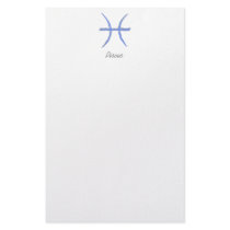 Pisces. Zodiac Astrology Sign. Stationery