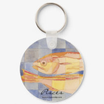 Pisces Zodiac keychains
