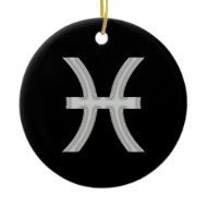 Pisces Zodiac Ornament ornament