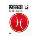 Pisces - Zodiac Signs postage by EveStock Pisces - Zodiac Signs postage