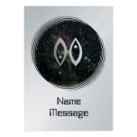 Pisces Zodiac Star Sign Universe Business Card Template