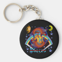 Pisces-Zodiac-V-1 Keychain