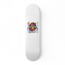 Pisces-Zodiac-V-1 Custom Skateboard