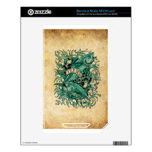 Pisces Zodiac Vintage Style (by Teeramizoo) NOOK Color Skin